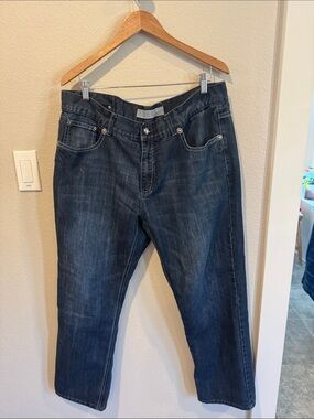 Blue Rag Relaxed Fit Men’s Dark Blue Jeans